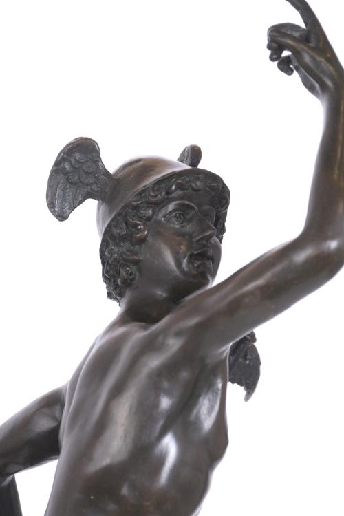 GRAND TOUR. AFTER GIAMBOLOGNA (1529 - 1608). "MERCURY", EAR