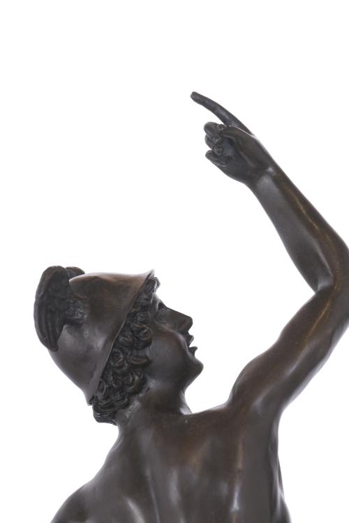 GRAND TOUR. AFTER GIAMBOLOGNA (1529 - 1608). "MERCURY", EAR