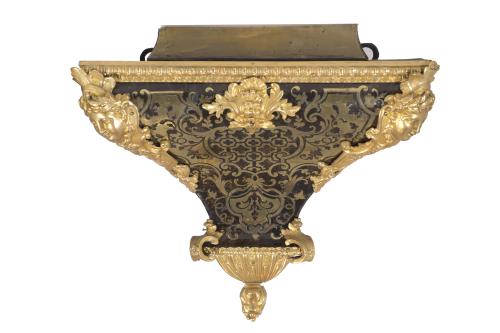 NAPOLEON III BOULLE PENDULE CLOCK, CIRCA 1860.