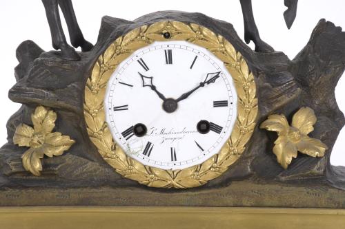 LOUIS PHILIPPE TABLE CLOCK, CIRCA 1830 - 1848.