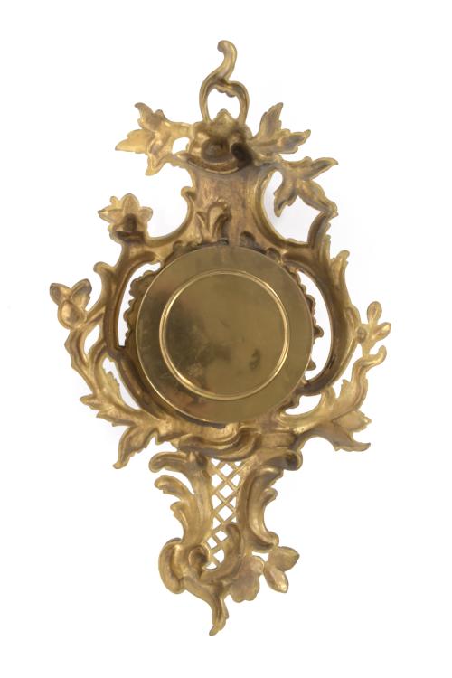 LOUIS XV STYLE CLOCK, 19TH CENTURY.