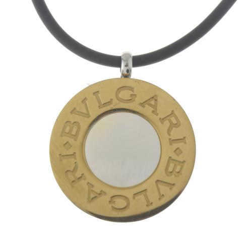 BULGARI. REVERSIBLE PENDANT.