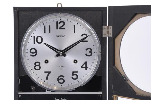 SEIKO. WALL CLOCK, CIRCA 1970.