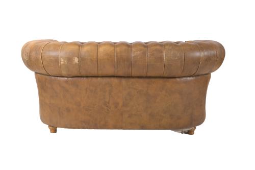 TWO-SEATER CHESTER SOFA, 20TH CENTURY.