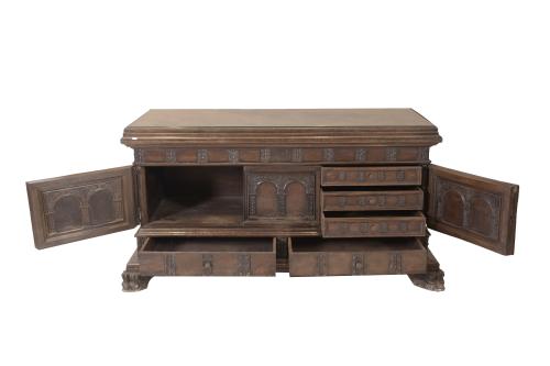 CATALAN HOPE CHEST, 19TH CENTURY.