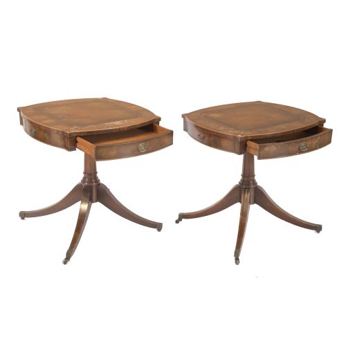 WEIMAN HEIRLOOM. PAIR OF SIDE TABLES, 19TH CENTURY.