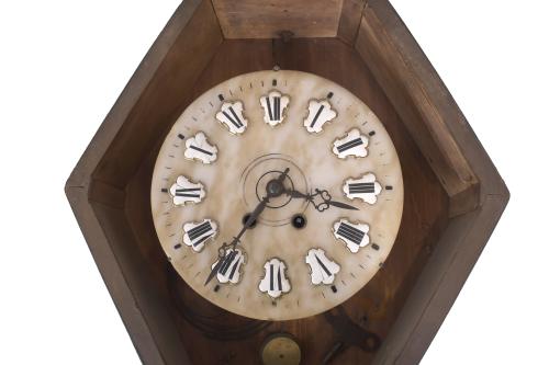 NAPOLEON III WALL CLOCK, CIRCA 1870.