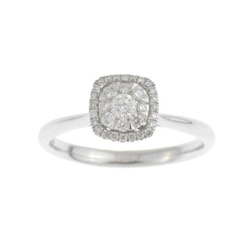 DIAMONDS ROSETTE RING