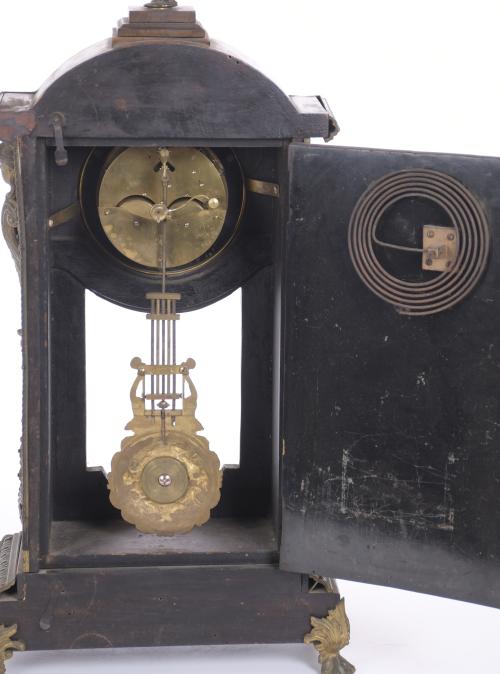 NAPOLEON III TABLE CLOCK, 19TH CENTURY.