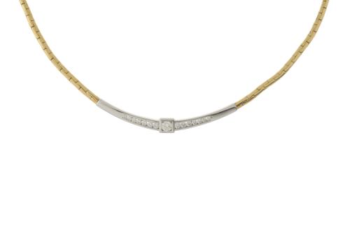 GOLD AND DIAMONDS CHOKER