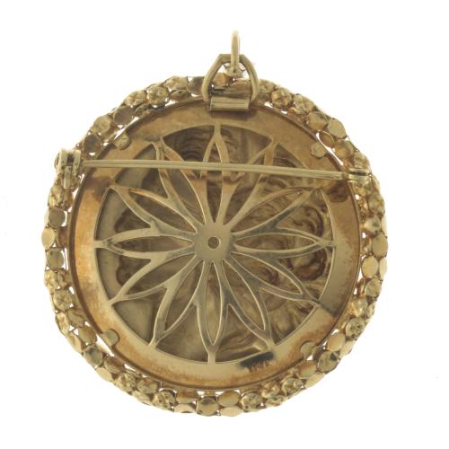 NOUCENTISTA STYLE BROOCH-PENDANT