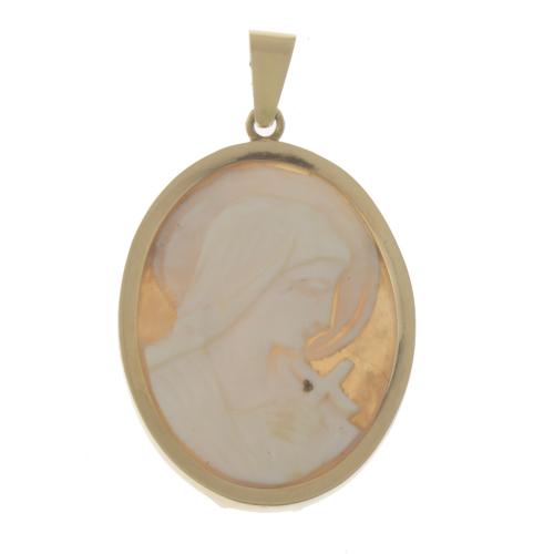 CAMEO PENDANT WITH THE IMAGE OF MADONNA