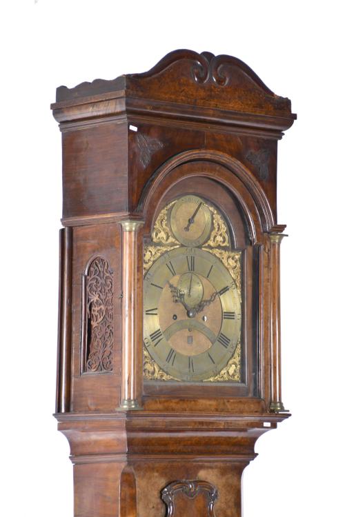 GEORGE GRAHAM (1675 - 1751). Reloj de pie inglés, siglo XVI