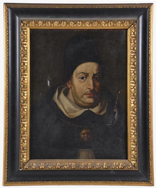 18TH CENTURY, SPANISH SCHOOL. "Saint Thomas Aquinas".