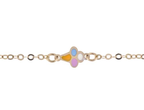 Children&#39;s bracelet with enamel.