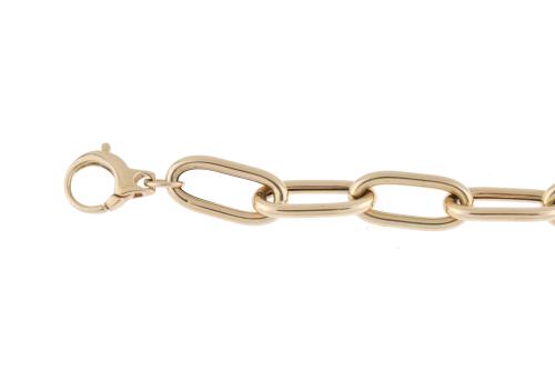 Links chain bracelet.