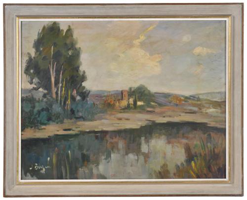 JOSEP ORIOL BAQUE MERCADER (1900-1966). &#39;Landscape&#39;.