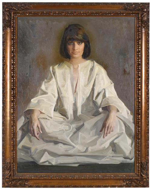 FELIX REVELLO DE TORO (1926). "Retrato femenino en blanco",