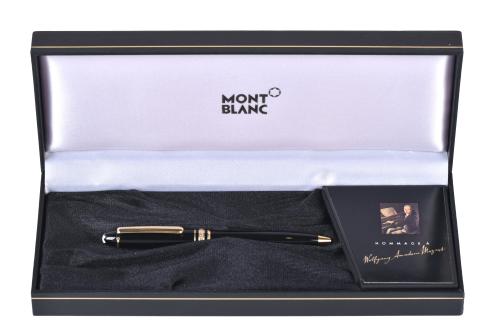 MONTBLANC. Bolígrafo modelo "Meisterstück".