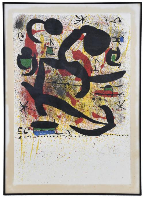 JOAN MIRÓ (1893-1983). "Variant I", 1969.