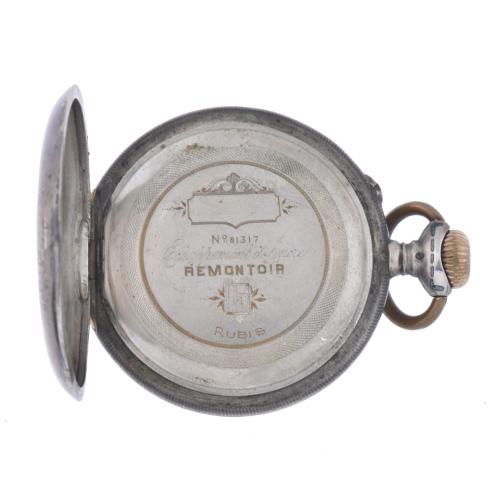 "Remontoir" pocket watch.