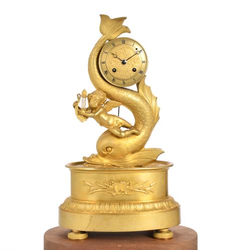 LEROY ET FILS.  Reloj de sobremesa Carlos X, circa 1830.