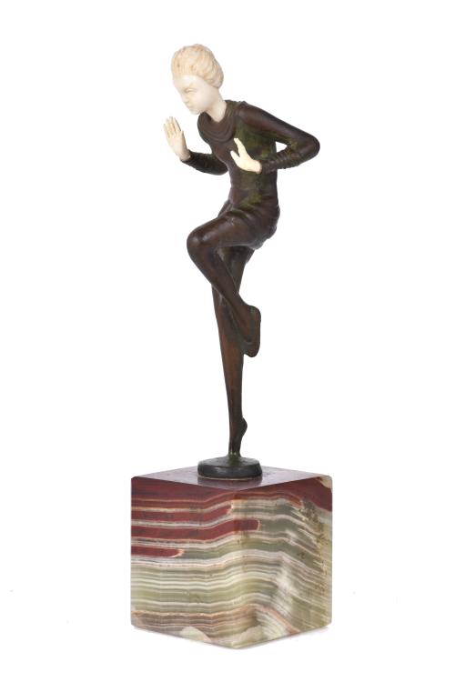 SIGUIENDO MODELOS DE DEMÉTRE CHIPARUS (1886-1947).  “Bailar