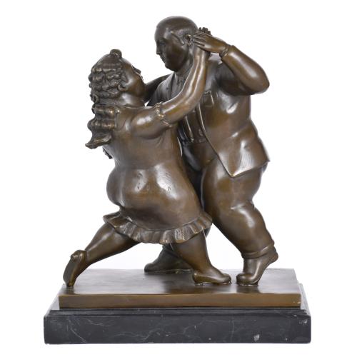 SIGUIENDO MODELOS DE FERNANDO BOTERO (1932 - 2023).  "Tango".