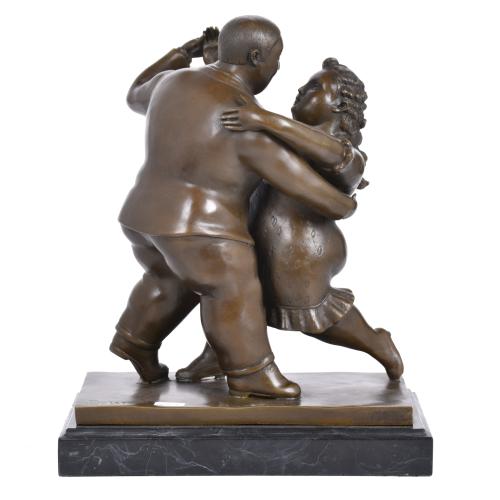 SIGUIENDO MODELOS DE FERNANDO BOTERO (1932 - 2023).  "Tango