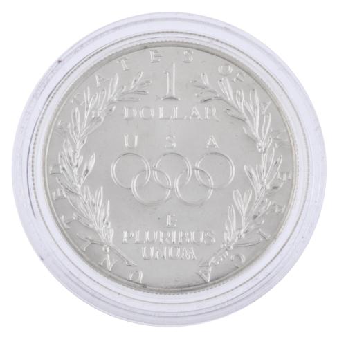 One dollar silver coin, commemorative of the Atlanta Olympi