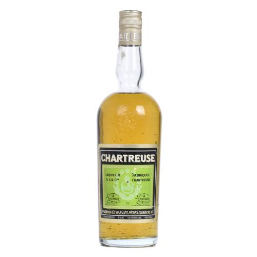 CHARTREUSE. Botella de colección, licor verde, circa 1970 - 1975.