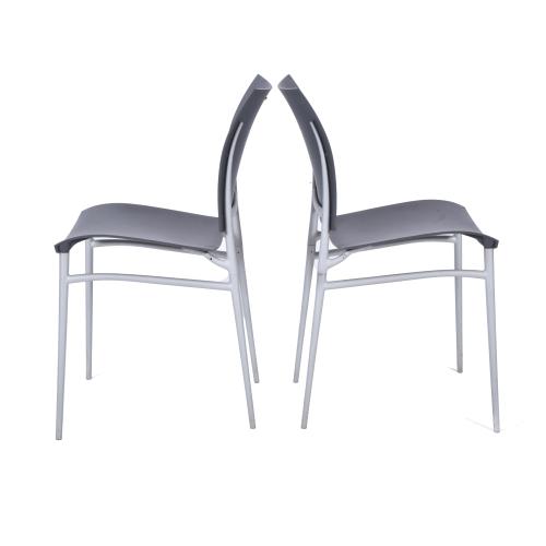 PHILIPPE STARCK (1949) PARA CASSINA. Conjunto seis sillas m