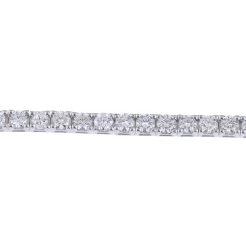 Diamonds riviére bracelet.