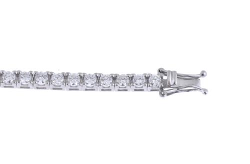 Diamonds riviére bracelet.