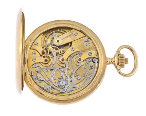 LONGINES, pocket watch with tachymeter.