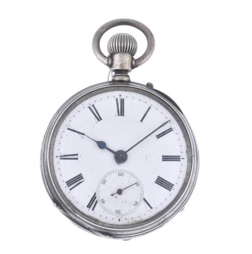 Remontoir silver pocket watch.