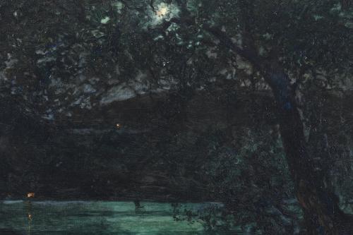 LLUÍS GRANER (1863-1929) "Nocturno".