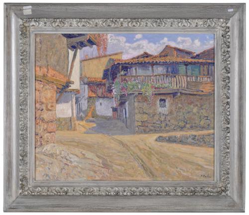 MIGUEL BARBERO (1953).  "Rincón de Villanueva", La Vera, Cá