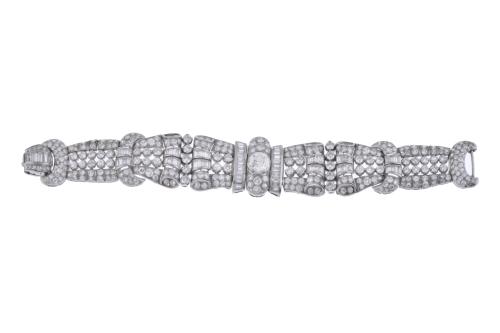 Diamonds bracelet, 1950's.