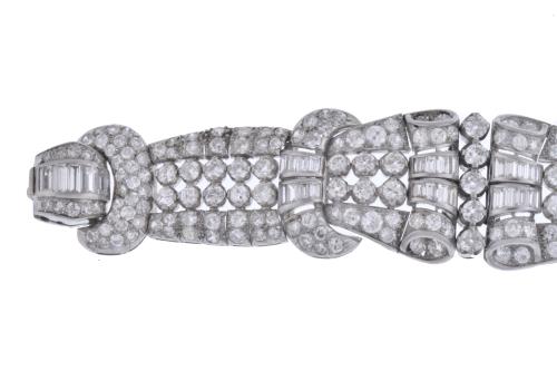 Diamonds bracelet, 1950&#39;s.