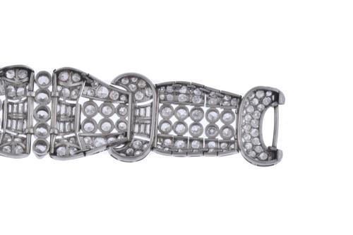 Diamonds bracelet, 1950&#39;s.