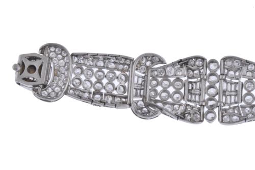 Diamonds bracelet, 1950&#39;s.