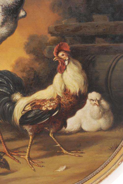 19TH CENTURY CENTRAL-EUROPEAN SCHOOL. Fowls".