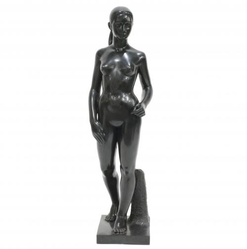 RICARD SALA I OLIVELLA (BARCELONA, 1927-2009)"DESNUDO FEMENINO", 1984.