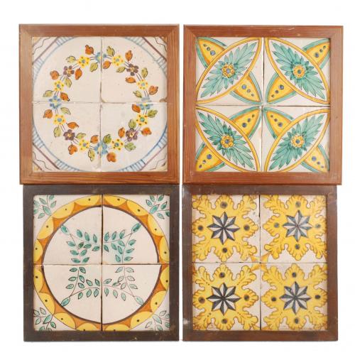 AZULEJOS CATALANES "DE MOSTRA", SIGLOS XVIII Y XIX