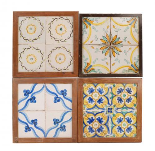 AZULEJOS CATALANES "DE MOSTRA", SIGLOS XVIII Y XIX